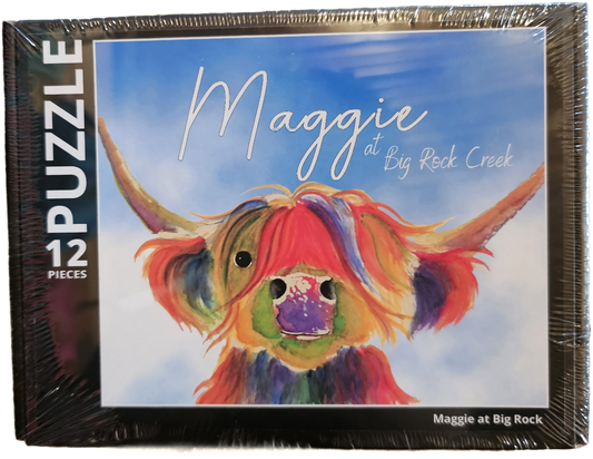 Puzzle - Rainbow Maggie 12 piece