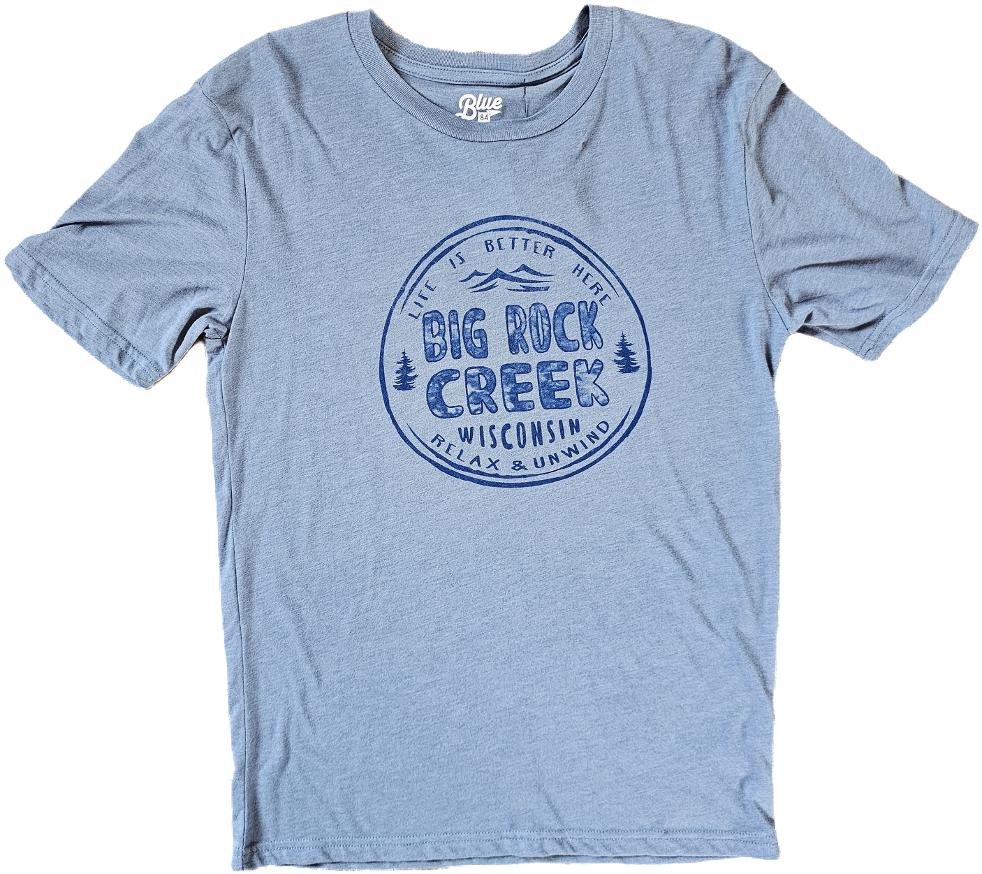 BRC T shirt Camp blue