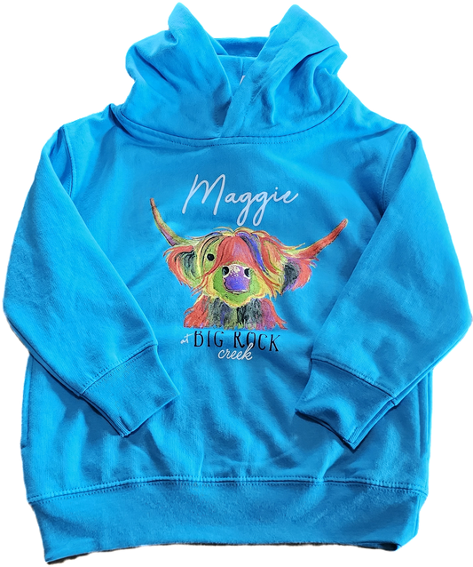 Rainbow Maggie Hoodie Blue-Youth