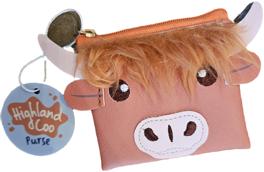 Maggie zippered coin pouch