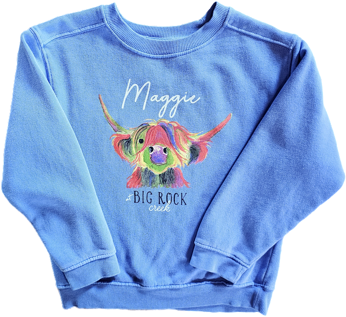 Rainbow Maggie Crew Neck Purple