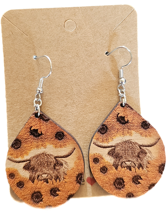 Sunflower Highlander Earrings